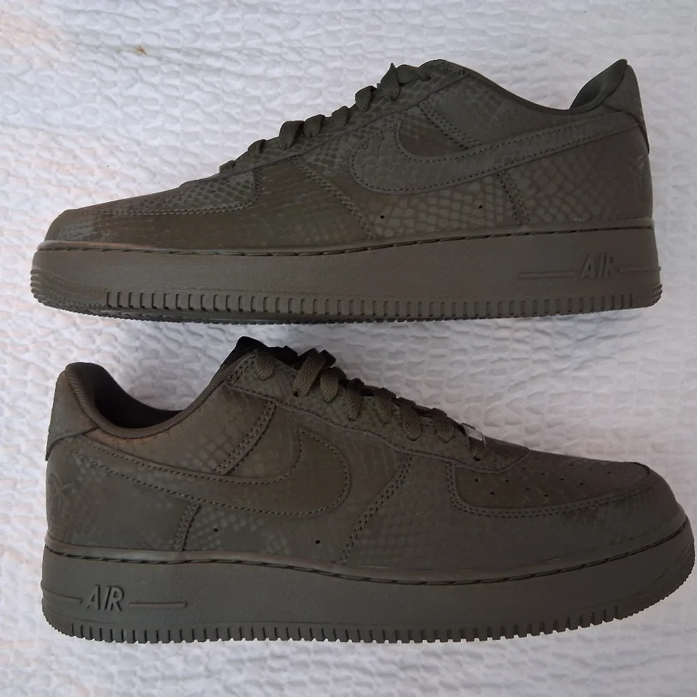Nike Air Force One Low Kobe Bryant Forever Cargo Khaki - Picture 9 of 13